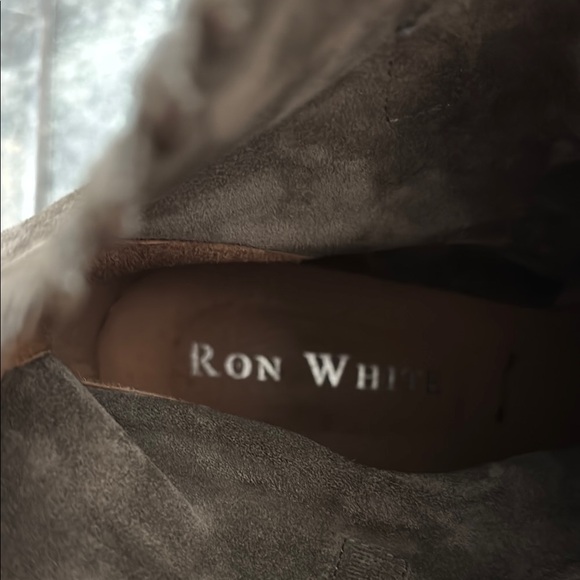 Ron White Women's Gray Suede western Ankle Boots size 41 - Picture 5 of 7